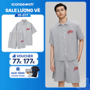 Set Đồ Nam ICONDENIM Oxford Vignette ICDN Star SEID0083