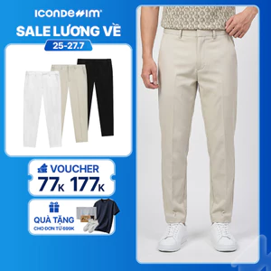 Quần Tây Nam ICONDENIM Zenith Form Slimfit QTID0089