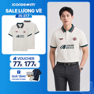 Áo Polo Nam ICONDENIM New Rules Form Regular PLID0267