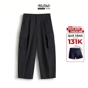Quần Dài Nam Nylon Túi Hộp Form Balloon - Routine 10S25PCA004