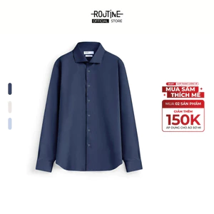 Áo Sơ Mi Nam Dài Tay Trơn Form Fitted - Routine 10F24SHL051R1