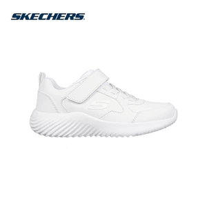 Giày Thể Thao Bé Trai Skechers Bounder Power Study-405626L-WHT