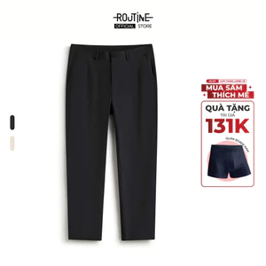 Quần Dài Nam Kaki Form Slim Cropped - Routine 10S25PCA018