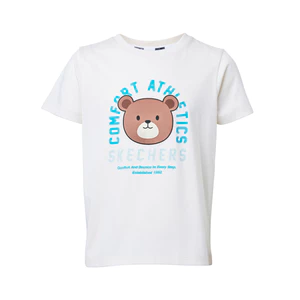 Áo Thun Tay Ngắn Bé Trai Skechers Comfort Athletic Short Sleeve Tee - SL424B657-OW02 Online Sale