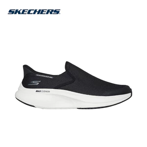 Giày Thể Thao Nam Skechers Slip-ins Gowalk Max Walker Đi Bộ-216593-BKW Air-Cooled Memory Foam