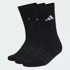 adidas Phong cách sống BỘ 3 ĐÔI TẤT CỔ CAO LÓT ĐỆM SPORTSWEAR Unisex Đen KC9626