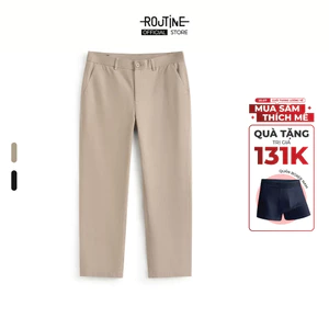 Quần Dài Khaki Nam Form Slim - Routine 10F25PCA014