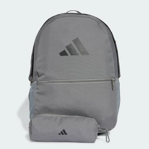 adidas Lifestyle Backpack With Pencil Case Unisex Grey JD3092