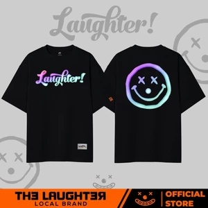 Local brand [Version 1] LAUGHTER! T Shirt - Áo Phông Oversized 100% Cotton