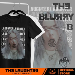 Local brand The Laughter - Áo Phông The Blurry B T-Shirt 100% Cotton