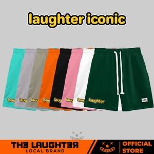 Local brand [The Laughter] - Laughter Iconic Collection Shorts - Quần Shorts Oversized Unisex 100% Cotton 8 màu