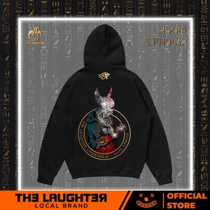 Local brand The Laughter - HOODIE HYPE SPHYNX - Áo MŨ NỈ DA CÁ