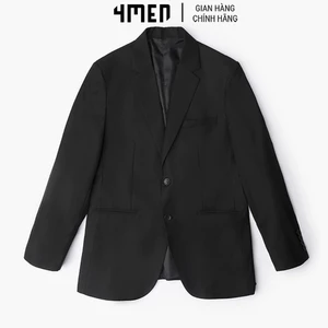 Áo Vest Nam Form Slimfit trơn 2 nút 4MEN AV036 tôn dáng, phong cách trẻ trung, thanh lịch, vải sợi tổng hợp bền đẹp