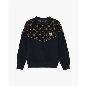 MLB - Áo sweatshirt unisex cổ tròn tay dài Jacquard Dia Monogram_3AMTM1144-50BKS