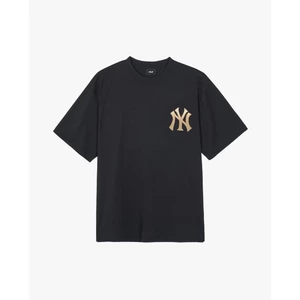 MLB - Áo thun unisex cổ tròn tay ngắn Checkerboard Big Lux_3ATSO0143-50BKS