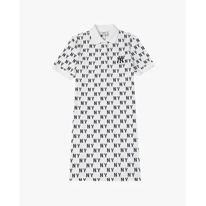 MLB - Đầm polo nữ mini cổ bẻ tay ngắn hoạ tiết monogram_3FOPM0643-50CRS