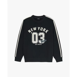 MLB - Áo sweatshirt unisex cổ tròn tay dài Varsity Sportive_3AMTV1044-50BKS