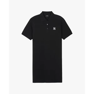 MLB - Đầm polo nữ cổ bẻ tay ngắn mini trẻ trung_3FOPB0543-50BKS