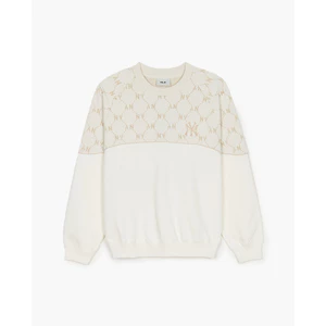MLB - Áo sweatshirt unisex Dia Monogram Jaquard_3AMTM0951-50IVS
