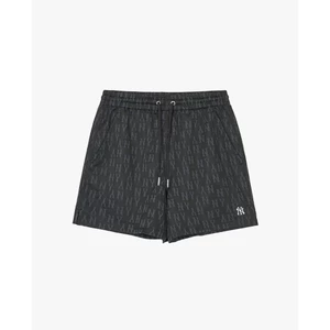 MLB - Quần short ngắn nữ lưng thun Monogram_3FSPMA143-50BKS