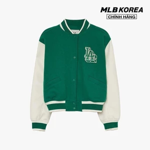 MLB - Áo khoác bóng chày nữ tay dài thời trang_3FJPV0134-07GNL