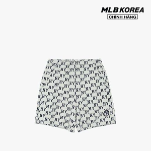 MLB - Quần shorts unisex ống rộng Classic Monogram All Over Jacquard_3ASPM0134-50CRD