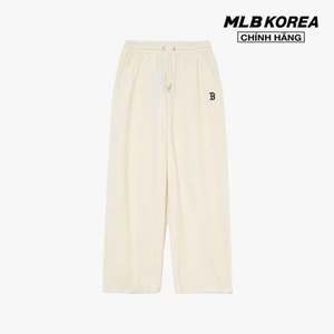 MLB - Quần dài nữ ống rộng lưng thun Velvet Wide New York Yankees_3FPTB0636-43CRD