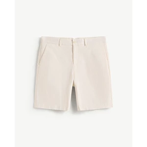 Quần Short Khaki Nam Vải Dobby Form Straight - Routine 10F24PSH041