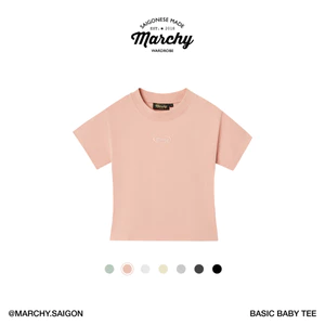 MARCHY - Basic Baby Tee - Áo thun nữ trơn