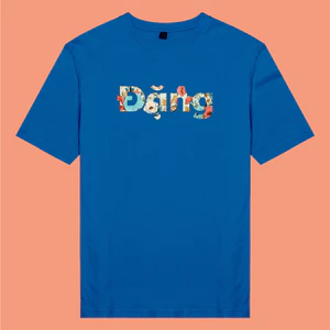 Áo thun cotton 100% unisex, phong cách thời trang hàng đầu in hình Họ người Việt - Đặng