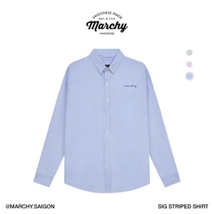 MARCHY - Sig Striped Shirt - Áo sơ mi sọc