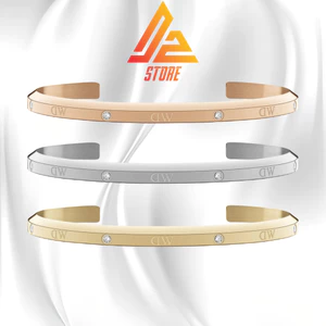 Vòng DW v6 Classic Lumine khắc tên theo yêu cầu cặp đôi Titanium 316L unisex [Bảo hành 5 năm]