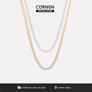 Dây Chuyền Nam Curnon Noah Bộ Sưu Tập THE ESSENTIALS - Trang Sức Vòng Xích Phong Cách Mạnh Mẽ - Chất Liệu Thép Không Gỉ