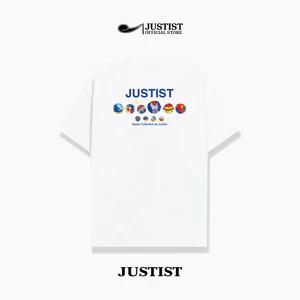 Áo Thun Nam Nữ unisex JUSTIST SPACE v2 chất cotton Tay Ngắn basic TSJT046