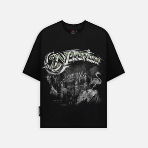 Áo thun NEEDS OF WISDOM Zoo Park Tee - Black - Local Brand Chính Hãng