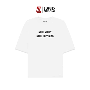 Áo thun SUPLEX Localbrand SUPLEX MORE MONEY Unisex Tay Ngắn Chất Cotton TSSL027