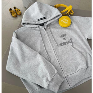Áo Hoodie Zip Boxy NORMAL Cinder Form Đẹp Thêu Nổi 3D Cao Cấp, Local Brand Chính Hãng