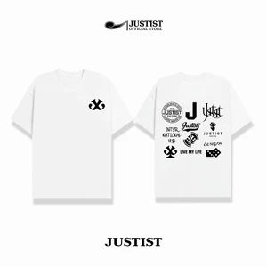 Áo thun JUSTIST Nam Nữ Unisex ngắn tay form chất cotton TSJT034