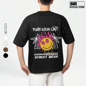 Áo Phông Local Brand Nam Nữ Unisex SUN Cổ Tròn Tay Ngắn Oversize 100% Cotton Áo Thun Nam Nữ Mã SUN08