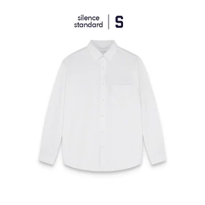 (Best Seller) Áo sơ mi cổ cài trơn/ kẻ sọc SilenceStandard Blank [SO25]