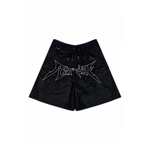 Spiky punk shorts quần đùi thêu bigsize