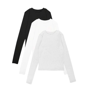 MAHU - ÁO THUN ÔM TAY DÀI COTTON BỐN CHIỀU CO GIÃN.