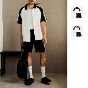  Set Nam Shirt Short Raglan Grand Line, Chất Vải Double Face Thoải Mái, SB0047, SOME HOW STORE