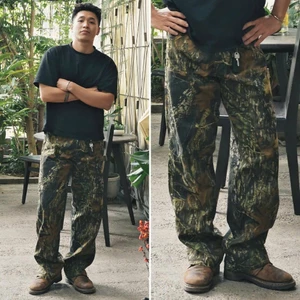 Quần REALTREE Double Knee - GORI - Chất Liệu Khaki