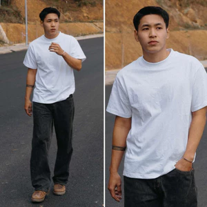 ÁO THUN TRƠN BASIC TEE MENSWEAR CHẤT LIỆU COTTON CAO CẤP GORIVIETNAM