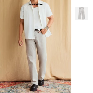 Quần Jean Nam Straight Light Gray Passion, Chất Vải Jean Cotton Thoải Mái, QJ0116, SOME HOW STORE