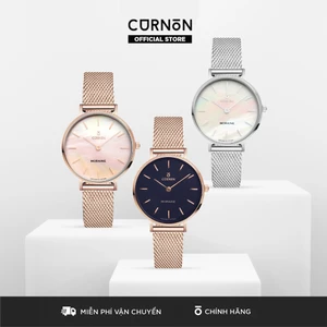 Bộ Sưu Tập Đồng Hồ Nữ Curnon Moraine - Hàng Chính Hãng - Thiết Kế Tối Giản, TInh Tế, Nữ Tính - Phù Hợp Mọi Phong Cách