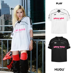 Áo thun thể thao thương hiệu local brand HUGU - PLAY* - vải lưới, in lụa thoáng mát, phong cách thể thao