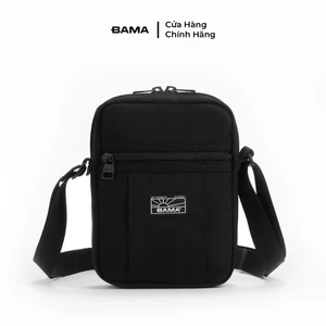 Túi đeo chéo mini nam nữ BAMA New Basic Shoulder Bag NB202 chống nước nhiều ngăn vải canvas đi chơi đi cafe