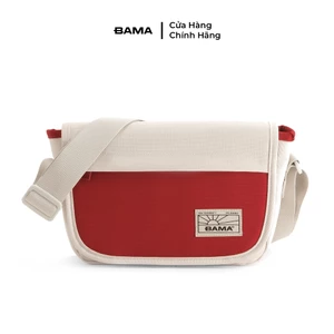 Túi tote đeo chéo nam nữ BAMA New Basic Shoulder Bag NB208 chống nước, nhiều ngăn vải canvas đi làm đi chơi